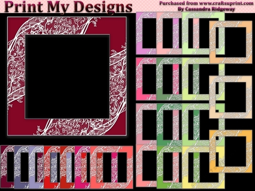 Berry and Fruit color collection CU 