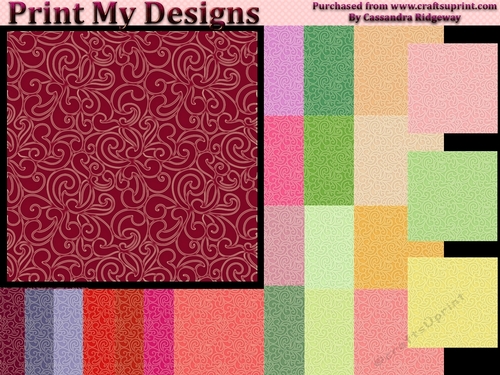 Berry and Fruit color collection CU 