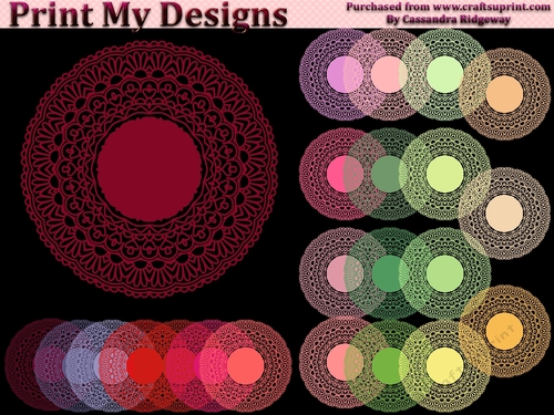 Berry and Fruit color collection CU 