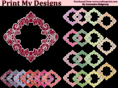 Berry and Fruit color collection CU 