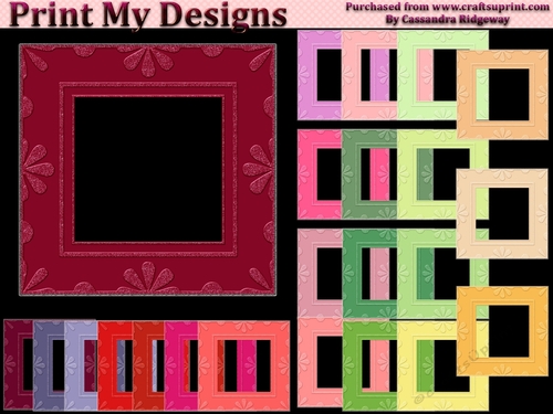 Berry and Fruit color collection CU 