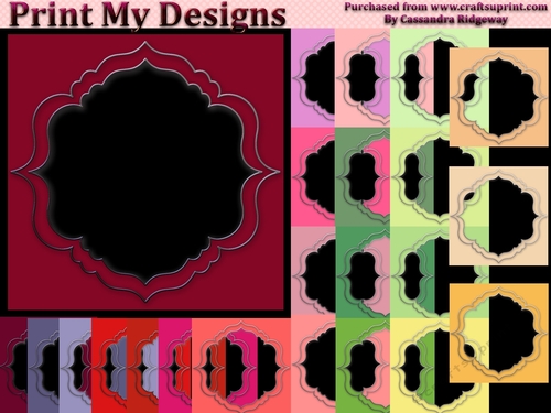 Berry and Fruit color collection CU 