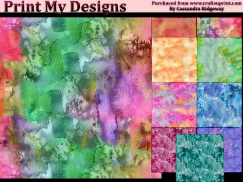 Watercolour Designer collection
