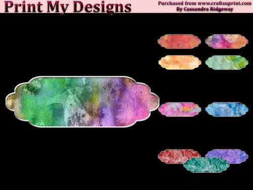 Watercolour Designer collection