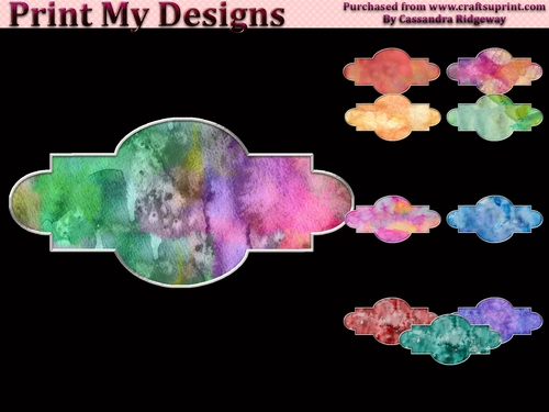 Watercolour Designer collection