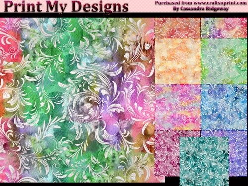 Watercolour Designer collection