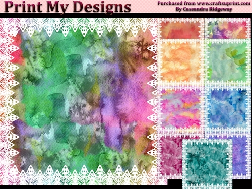 Watercolour Designer collection