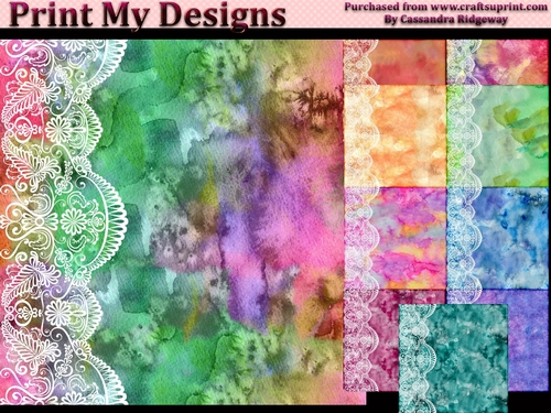 Watercolour Designer collection