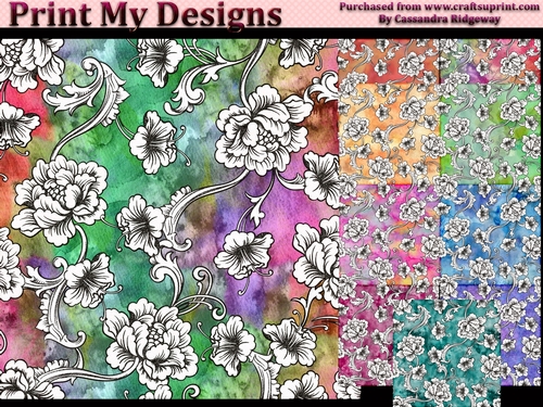 Watercolour Designer collection