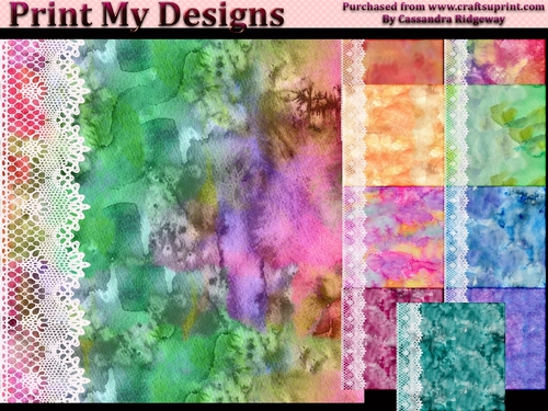 Watercolour Designer collection