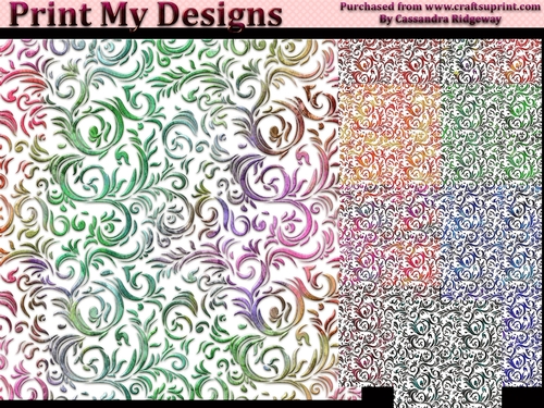 Watercolour Designer collection