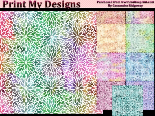 Watercolour Designer collection