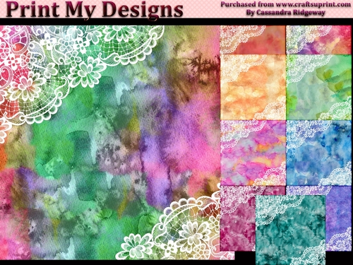 Watercolour Designer collection