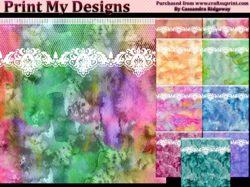 Watercolour Designer collection