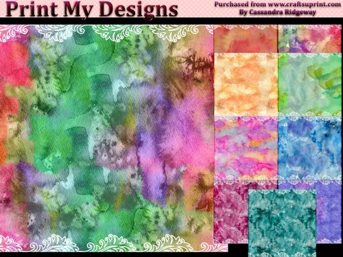 Watercolour Designer collection