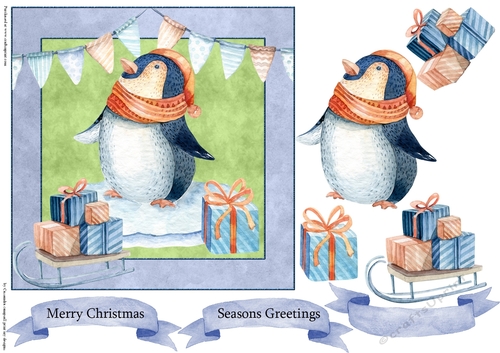 Christmas quick card selection