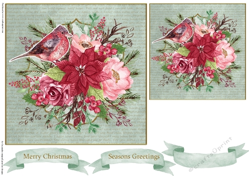 Christmas quick card selection