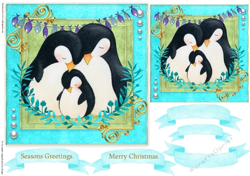 Christmas quick card selection