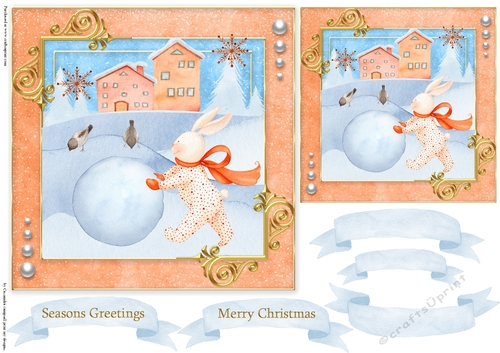 Christmas quick card selection