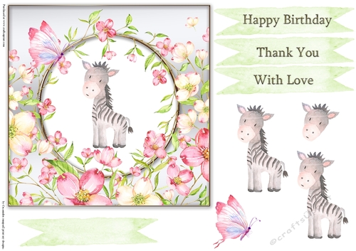 Happy Birthday thank you with love Quick card collection