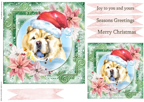 Christmas quick card selection