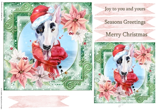 Christmas quick card selection