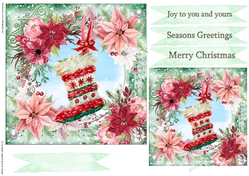 Christmas quick card selection