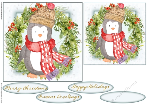 Christmas quick card selection 