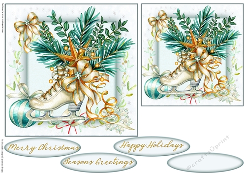 Christmas quick card selection 