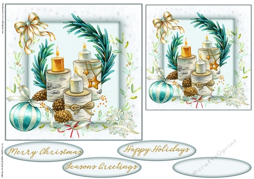Christmas quick card selection 