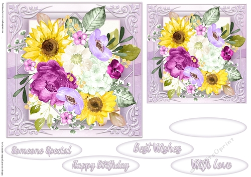 Floral Quick card collection 