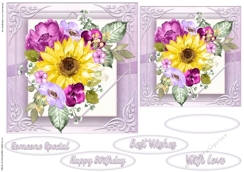 Floral Quick card collection 