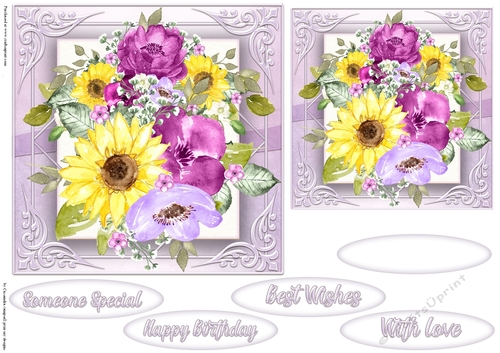 Floral Quick card collection 