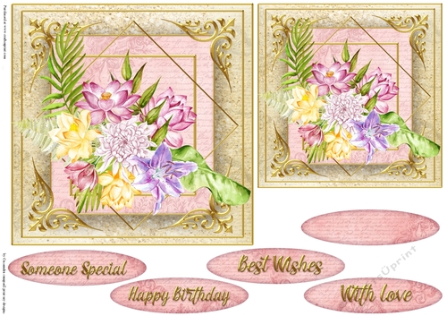Floral Quick card collection 