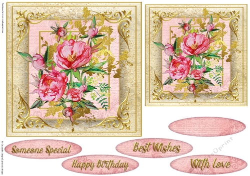 Floral Quick card collection 