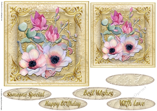 Floral Quick card collection 