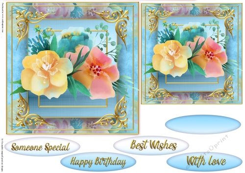 Floral Quick card collection 