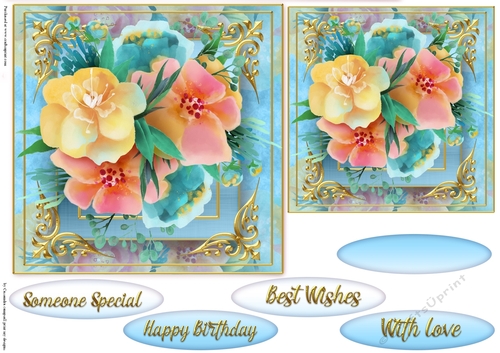 Floral Quick card collection 