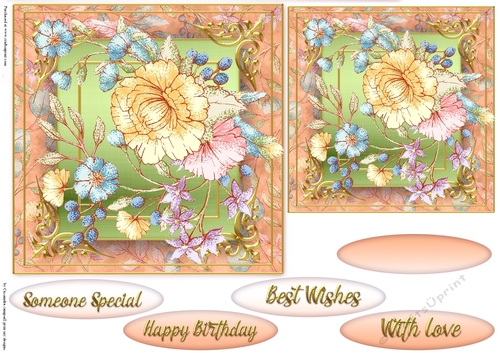 Floral Quick card collection 