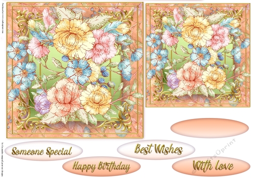 Floral Quick card collection 