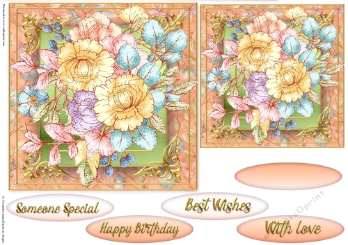 Floral Quick card collection 