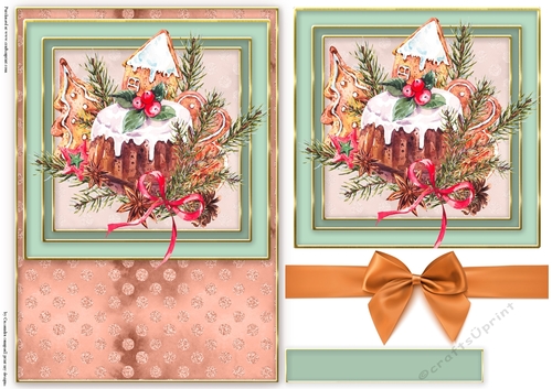 Winter Christmas  Quick card