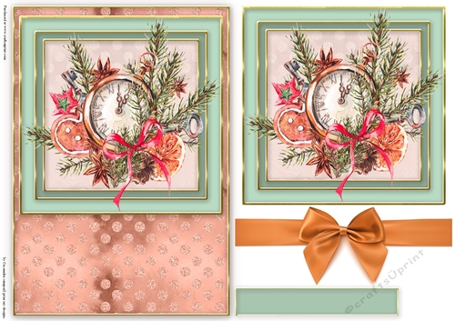 Winter Christmas  Quick card