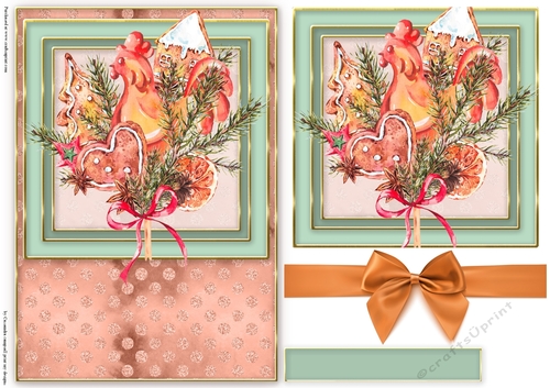 Winter Christmas  Quick card