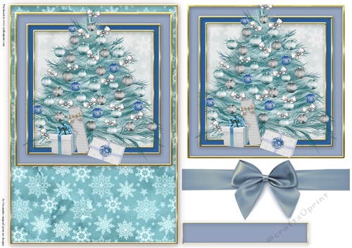 Winter Christmas  Quick card