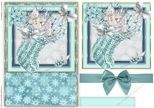 Winter Christmas  Quick card