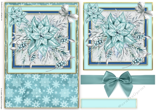 Winter Christmas  Quick card