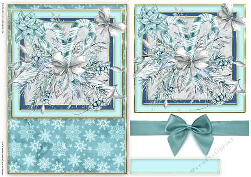 Winter Christmas  Quick card