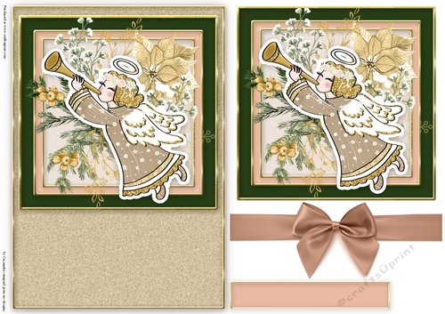 Winter Christmas  Quick card