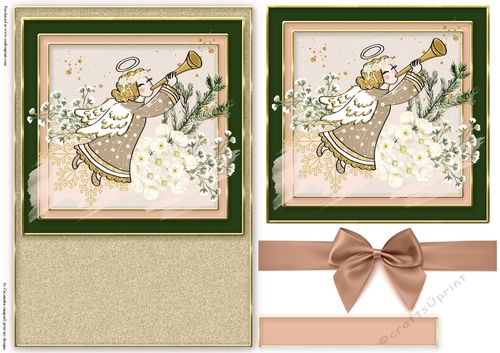 Winter Christmas  Quick card
